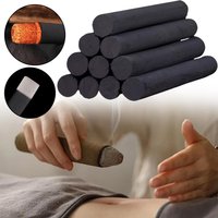 10/20/30Pcs Slight Smoke Moxibustion Rolls Wild Mugwort Sticks Moxa Therapy Body Meridian Acupoint Warm Massage Chinese Medicine