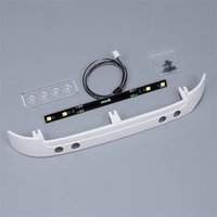 Sun Visor LED Light Spotlights Plastic ABS Upgrade for 1/14 Tamiya RC BENZ ACTROS 3363 1851 Truck Tipper Accessories