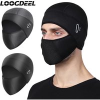 AliExpress LOOGDEEL Outdoor Running Motorcycle Riding Bike Cap With Eyeglass Hole Headwear Men Winter Cycling Balaclava Windproof Warm Hat