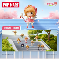 Genuine Hot Selling POP MART Cardcaptor Sakura Clear Card Series Figure Blind Box Anime Peripheral Cute Decorative Surprise Toys