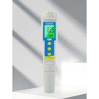 Waterproof EC/TEMP/TDS/PH/TEMP Meter Water QualityTester Analyzer LCD for Aquarium Pool 1-14 PH Meter