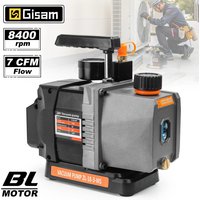 Gisam 8400RPM 7CFM Brushless Refrigerant Vacuum Pump 1/2HP Air Conditioning Cooling Pump Repair Tools For Makita 18V Battery