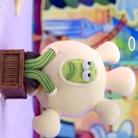 POP MART Bikini Bottom Buddies 2 Series Weird Plush Toys Trendy Blind Random Box Toys Mystery Box Guess Bag Action Figure Gift