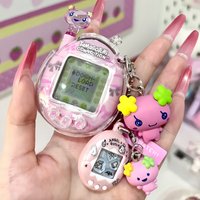New Bandai Tamagotchi Connection V3 Electronic Pet (Linked Ver.) - Elegant Bow/Blue Bubble In Stock
