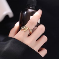 Stylish Ocean Shark Ring Women Gold Silver Color Flatshark Resizable Opening Vintage Anillo Female Dive Surfing Finger Jewelry