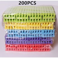 50/100/200PCS Nail Art Toe Separators Fingers Foots Sponge Soft UV Gel Polish Beauty Tools Manicure Pedicure Pack Nail Kits