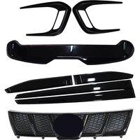 Car Body Kit for Suzuki Vitara Modified Tail Wing Door Trim Fog Lamp Eyebrow Grille Unpainted Rear Spoiler