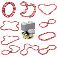 Roller Coaster Rail Set Building Block MOC Brick Part Toy For Rollercoaster Train Compatible 25059/26559/26022/26560/25061/34738