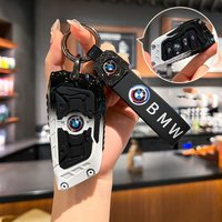 Metal Car Key Shell Fob Cover Case Remote For BMW F20 G20 G30 X1 X3 X4 X5 G05 X6 X7 G11 F15 F16 G01 G02 Keychain Accessories