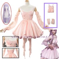 Game Love and Deepspace Cosplay Mc Hunter Cosplay Women Pink Dress Uniform Suit Party Play Outfits for Sexy Girl Skirt