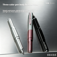 TANOOCl TML-205 Limited Edition Metal Magnetic Stylus Pen & 0.5mm Quick-Dry Gel Pen 2-in-1 Light Luxury Office Stationery Pens