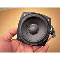 GHXAMP High-End 3 Inch 87mm Full-Range Speaker: Neodymium Magnet & Wool Fiber Cone (16Ω/15W, 87mm OD) 2PCS