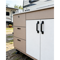 Custom Van Aluminum Wardrobe - RV Interior Furniture for Camper Accessories