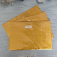 100pcs 20x30cm Golden ColorAluminum Foil Packaging Hamburg Chocolate Biscuits Tin Wrapping DIY Metal Embossing Gift Craft Papers