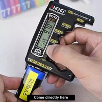 Battery Voltage Tester ANENG BT173 Lithium Ion Batteries Bar/Value Dual Display Detector 18650 21700 12V 23A Electronics Tools