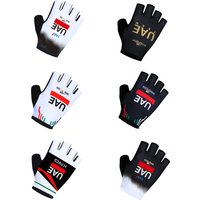 AliExpress EFAPEL UAE 2026 Anti Slip Shock Breathable Half Finger Gloves FDJ Team Cycling Gloves Fitness Gym Bodybuilding Exercise Sports Gloves