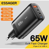 Essager 65W GaN USB Type C Charger For Laptop PPS 45W 25W Fast Charge For Samsung QC3.0 PD3.0 For iPhone14 13 Pro Phone Chagers