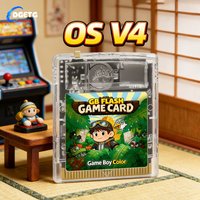 Upgraded OS V4 GBC Game Card with 2000 Games & 4GB TF Card Included for GB/GBC/GBA SP/GBP Handheld Game Console Vedio Flash Card