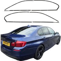 Exterior Window Trim Chrome Delete protective Film For BMW 5 Series F10 2011-2017 sedan Glossy/Matte Black Sticker