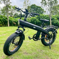 750W Fat Tire Electric Bike, 45km/h Off-Road Mountain Ebike, Adult High Power Electric Assisted City Cargo Bicycle