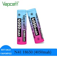 New Rainbow 18650 Battery Vapcell N41 4050mah 10A 3.7V Rechargable Li-ion Batteries INR18650 Electric Tool Lithium Battery