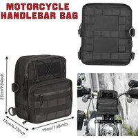 Motorcycle Bars Handle Bags Rear Saddlebags Kit For Harley Dyna Softail Sportster 1200 883 Street Riding Style Sotrage Bags