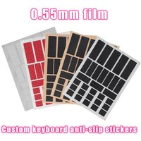 DIY Anti-Slip Universal Style Mouse Sticker Wireless Gaming Sweat-Proof Mouse Grip Sticker Tape Wear-Resistant PC Desktop Laptop