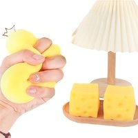 2026 New Hot Needoh Squishy Square Cheese Squeeze Toys Slow Rebound Stress Relief Sensory Toy Soft Butter Cheese Party Toy @!9**