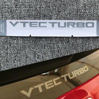 1PCS GENUINE CDM VTEC TURBO EMBLEM FOR CIVIC FK7 FK8 FC TYPE R WINDOW STICKER