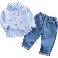 New Spring Autumn Baby Boys Clothes Suit Infant Outfits Children Shirt Pants 2Pcs/Sets Toddler Casual Costume Kids Tracksuits