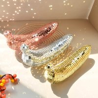 Summer Banana Disco Ball Creative Fake Fruit Ornament Home Decoration Tabletop Decor Party Supplies