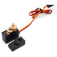 YSIDO 1/16 RC Car Upgrade Parts Three/Five Wire 17g Metal Gear Digital Servo for SCY 16101 16102 16103 MJX JJRC Q117 RC Car