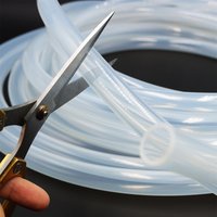 1M 5M Food Water Pipe Transparent Silicone Rubber Hose 2 3 4 5 6 7 8 9 10 12 14mm Flexible Nontoxic Silicone Aquarium Pump Tube
