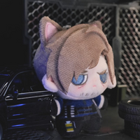 New Periphery Cute Leon Kennedy Plush 10cm Plush Pendant Mini Stuffed Doll Toy For Fans Gifts Fans Production