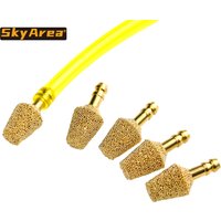 Brass Anti-Foam Hammer Oil Filter Fuel Tank Accessory for RC Gas Enginee Airplane