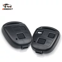 Dandkey For Toyota Corolla Land Cruiser YARIS CAMRY RAV4 For Lexus RX300 ES300 2/3 Buttons Fob Remote Car Key Blank Case No Logo
