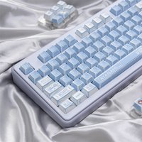 Retro PBT Keycaps,137 Keys Anime Themed Japanese Manga Cherry Profile Custom PBT Doubleshot Key Caps For Mechanical Keyboard