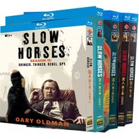 BD Blu-ray High-Definition US TV Series Slow Horses Seasons 1–5 Complete Collection 10-Disc Box Set