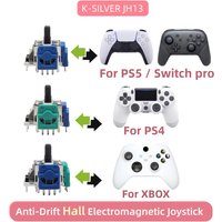 2/4/10PCS Hall Electromagnetic Joystick For PS5 Gamepad 3D Analog Stick Sensor Module For Ps4 For Xbox One SN pro Controller