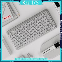 Kzzi I75 Youth Edition Mechanical Keyboard Wireless Tri-mode Low-Profile Slim for Office Use Long Battery Life Laptop Keyboard