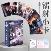 55Pcs/Set Game Love And Deepspace Laser Lomo Card Sylus Zayne Xavier Rafayel Game Characters HD Photo Cards Fans Gift