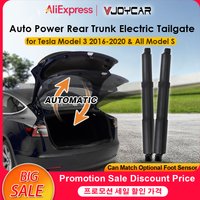VJOYCAR Auto Power Rear Trunk for Tesla Model 3 S Electric Automatic Lift Tailgate APP Key Screen Control Optional Foot Sensor image 4