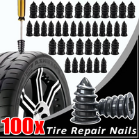 10-100Pcs Emergency Tire Puncture Repair Nails Universal Car Motorcycle Bike Vacuum Tyre Repair Nail Quick Fix Tool Kit