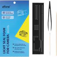 eTone Self Adhesive Light Proof Seal Foam Sponge Custom Repair Kits for Canon AE-1 Camera Photography Accessories