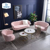 Cheap Pink Modern Sofa Love Seat Xxl Minimalist Designer Unusual Reading Couch Design European Large Canape Salon Furniture