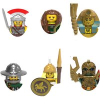 Collectible Medieval Mini Character Figures - Knight Castle & Warrior Theme Building Blocks Set Collectible Gift Toy
