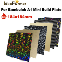 A1 Mini H1H Build Plate PEO for Bambu Lab Pei PEF Double Side Lightbeam Phantom Smooth PET Carbon PEY Sheet for bambulab A1 Mini