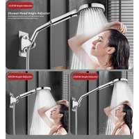 Shower Head Angle Adjuster Elbow Adapter Connections Shower Arm Extension Angle 135° Elbow Hand Shower Top Spray Elbow Connecto