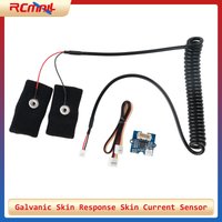 Galvanic Skin Response Skin Current Sensor GSR Kit Resistance Electrical Conductivity Fingertip Grove Detection Module