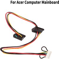 6Pin To 2-Port HDD SATA Power Socket Cable Conector For Acer Computer Mainboard Nitro N50-610 Disco Duro ATX PSU